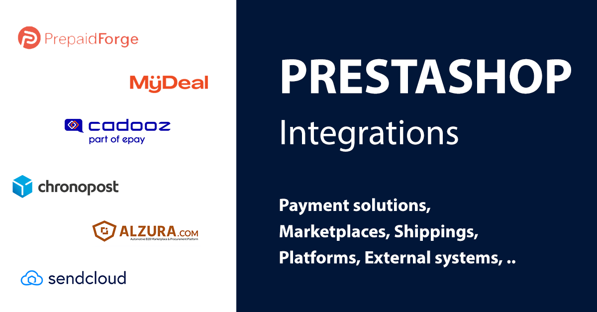 prestashop B2B Integrations